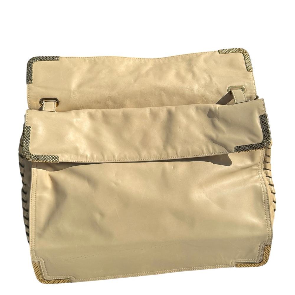 Bottega Veneta Intrecciato Shoulder Bag Large Double Flap - Picture 9 of 17